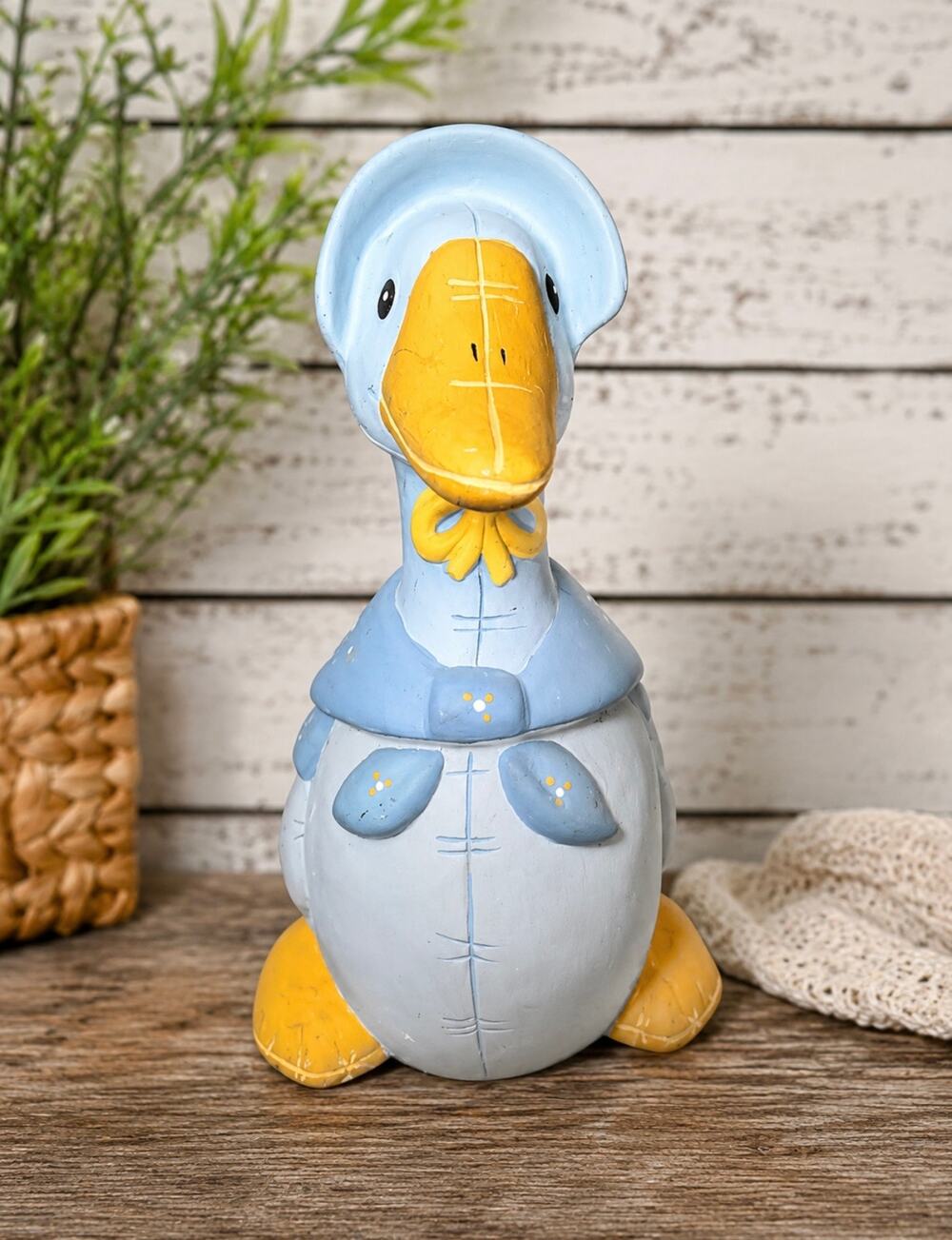 Blue Goose Cookie Jar/Canister